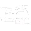 Complete Brake Line Kit for 1999-2004 Chrysler 300M [Galfan-Coated Steel]