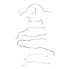 Complete Brake Line Kit for 1998-2001 Ford Ranger [Galfan-Coated Steel]