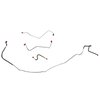 Front Brake Line Kit for 1967 Chevy Malibu, Chevelle, SS, El Camino SS, (Super Sport ONLY) [Galfan-Coated Steel]