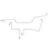 Front Brake Line Kit for 1966 Ford Fairlane [Galfan-Coated Steel]