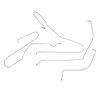 Intermediate Brake Line Kit for 2012-2014 Dodge Challenger [T304 Stainless Steel]