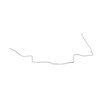 Fuel Line Kit for 1970-1974 Pontiac Firebird, Trans Am, 3/8 in. 2pc Tank to Pump [T304 Stainless Steel]