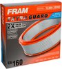 CA160 Extra Guard Round Air Filter Fits Select 1946-2003 American Motors, Chrysler, Dodge, Fargo, Jeep, Plymouth - image 2