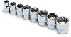 Metric Spline Socket Set - 3/8" Drive 8pc - image 1