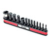 Impact Grade SAE Hex Bit Set 13pc Includes: - image 1