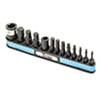 Impact Grade Metric Hex Bit Set 13pc Includes: - image 1