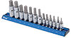 Metric Hex Bit Socket Set S2 Steel Alloy Bits - image 1