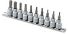 SAE Hex Bit Socket Set - 3/8" Drive Chrome Vanadium Steel - image 1
