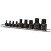 XZN Stubby Impact Bit Socket Set 9pc Includes: - image 1