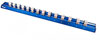 Metric Magnetic Anodized Socket Holder 1/2" Drive Sizes: 10mm - 22mm & U-joint - image 1