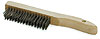 Shoe Horn Wire Brush - Stainless Steel Ideal for removing debris and cleaning welds - image 1