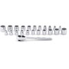 Low Profile Socket Set 1/4" Drive - image 1