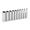 SAE Deep 6pt Socket Set 1/4" Drive - image 1