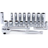 Metric 6pt Socket Set 3/8" Drive - image 1