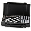 Metric 6pt Socket Set 3/8" Drive - image 2