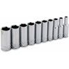 SAE 6pt Deep Socket Set 3/8" Drive - image 1