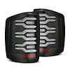 620030 Luxx Series LED Taillights for 2014-2019 Chevy/GMC Silverado/Sierra - Black - image 1