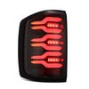 620040 Luxx Series LED Taillights for 2014-2019 Chevy/GMC Silverado/Sierra - Alpha-Black - image 3