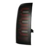 620050 Luxx Series LED Taillights for 2014-2019 Chevy/GMC Silverado/Sierra - Black-Red - image 3