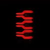 630030 Luxx Series LED Taillights for 2014-2018 GMC Sierra 1500/2500 HD/3500 HD - Alpha-Black - image 3
