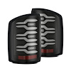 630040 Luxx Series LED Taillights for 2014-2018 GMC Sierra 1500/2500 HD/3500 HD - Black - image 1