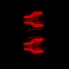 672050 Luxx Series LED Taillights for 2014-2021 Toyota Tundra - Black-Red - image 2
