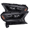 880121 Luxx-Series LED Projector Headlights for 2019-2022 Ford Ranger - Alpha-Black