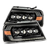 880130 NOVA-Series LED Projector Headlights for 2004-2007 Ford F-150, 2006-2008 Lincoln Mark LT - Alpha-Black - image 1