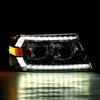 880132 Luxx-Series LED Projector Headlights for 2004-2007 Ford F-150, 2006-2008 Lincoln Mark LT - Chrome - image 3