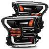 880167 Luxx-Series LED Projector Headlights for 2015-2017 Ford F-150 - Black