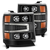 880237 NOVA-Series LED Projector Headlights for 2016-2018 Chevy Silverado 1500 - Black - image 1