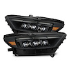 880261 NOVA-Series LED Projector Headlights 2015-2017 Ford Mustang, 2018-2020 Mustang Shelby GT350/GT500 MK II [Black] - image 1