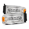 880565 NOVA-Series LED Projector Headlights for 2002-2005 Dodge RAM 1500/2500/3500 - Chrome - image 1