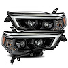 880720 Luxx-Series LED Projector headlights for 2014-2020 Toyota 4Runner - Plank Style Design in Midnight Black - image 1