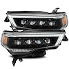 880723 NOVA-Series LED Projector Headlights for 2014-2022 Toyota 4Runner - Plank Style Design in Midnight Black - image 1