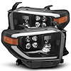 880728 NOVA-Series LED Projector Headlights for 2014-2020 Toyota Tundra - Plank Style Design in Midnight Black - image 1