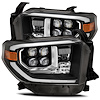 880730 NOVA-Series LED Projector Headlights for 2014-2020 Toyota Tundra - Plank Style Design in Black - image 1
