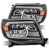 880735 Luxx-Series LED Projector Headlights for 2005-2011 Toyota Tacoma - Black - image 1