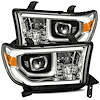 880786 PRO-Series Projector headlights for 2007-2013 Toyota Tundra/Sequoia - Plank Style Design in Chrome - image 1