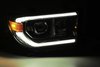 880786 PRO-Series Projector headlights for 2007-2013 Toyota Tundra/Sequoia - Plank Style Design in Chrome - image 3