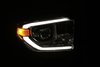 880803 Luxx-Series LED Projector Headlights for 2014-2021 Toyota Tundra - Black - image 2