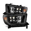 880820 NOVA-Series LED Projector Headlights for 2007-2017 Toyota Tundra/Sequoia - Alpha-Black - image 1
