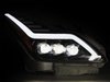 881985 NOVA-Series LED Projector Headlights for 2008-2015 Infiniti Q60/G37 - Black - image 3