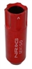 Extended Locking Lug Nuts Red - image 1