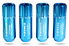 Extended Locking Lug Nuts Blue - image 1