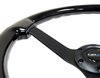 RST-036BK-BK Deep Dish Wood Grain 350 mm Steering Wheel (Black Woodgrain w/Black Spokes) - image 3