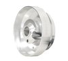 Short Hub Steering Wheel Adapter [Shiny Silver, 6-Bolt] - image 4