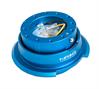 Generation 2.8 Quick Release Steering Wheel Hub Blue Body & Diamond Cut Blue Ring - image 1
