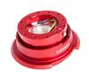 Generation 2.8 Quick Release Steering Wheel Hub Red Body & Diamond Cut Red Ring - image 1