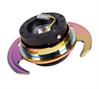 Generation 3.0 Quick Release Steering Wheel Hub Black Body & Neo-Chrome Ring